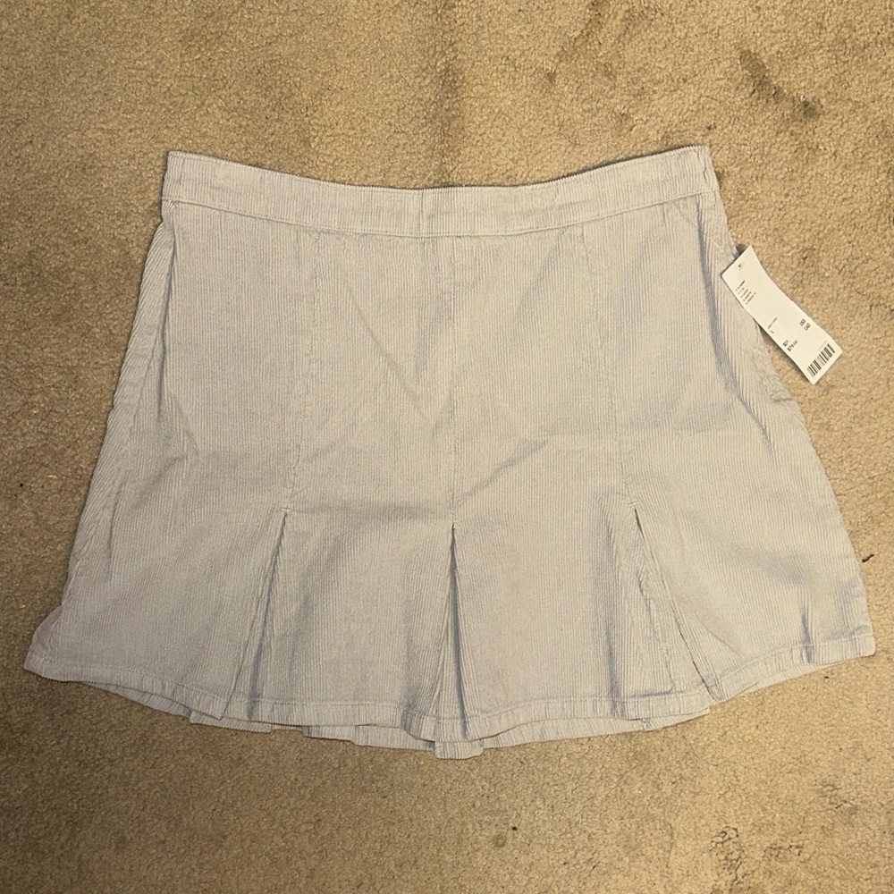 urban outfitters bdg pleated corduroy mini skirt